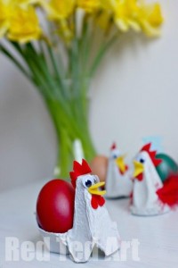 Soporte huevos microondas para niños con hueveras de cartón